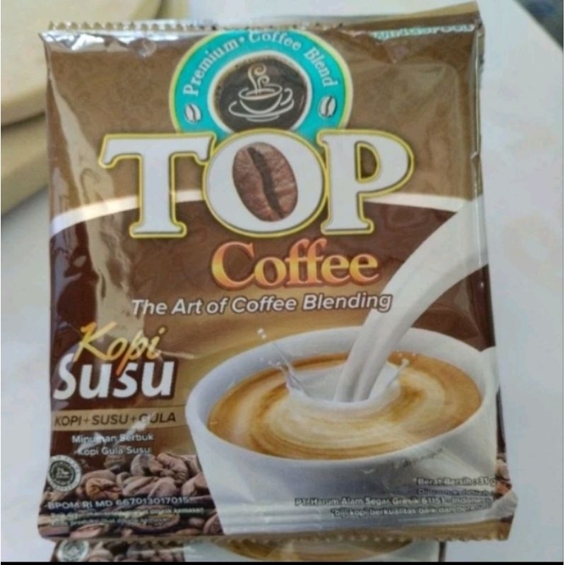 

kopi top susu 2 renteng jatim