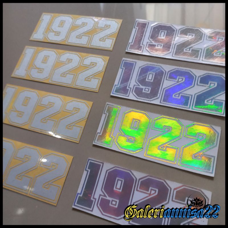 

STIKER PSHT 1922 HOLOGRAM & FOSFOR