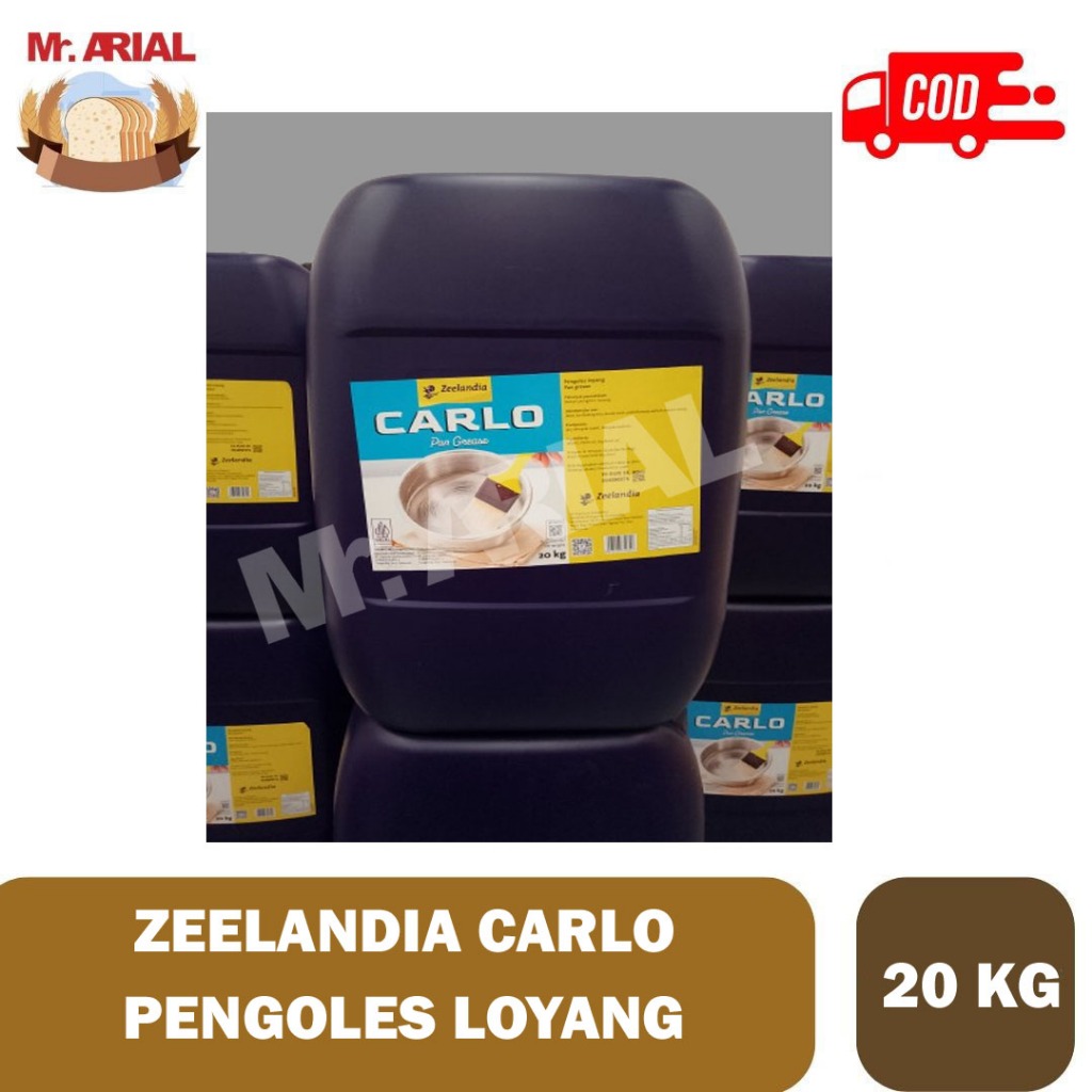 

Zeelandia Carlo 20 Kg / pengoles untuk loyang