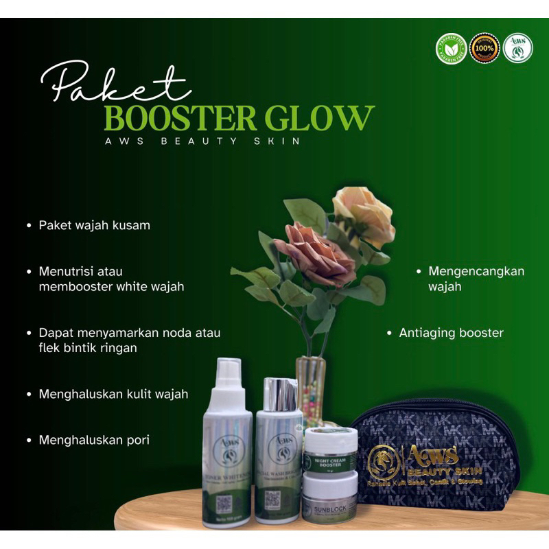 Aws beauty skin BOOSTER GLOW (BPOM)