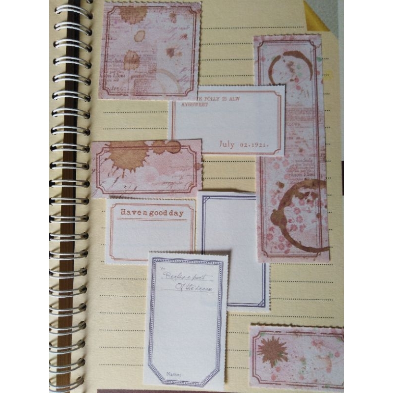

Vintage Deco paper kit jurnal