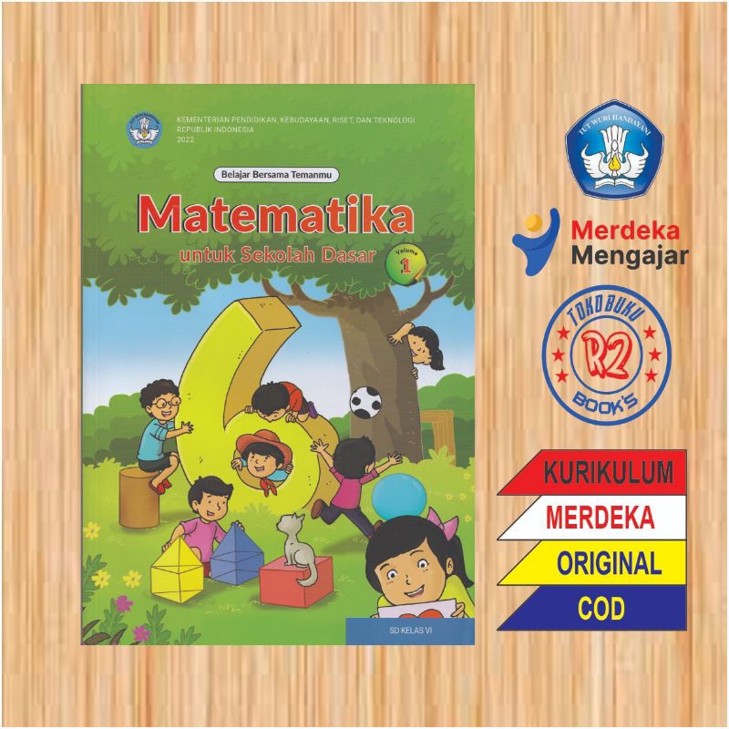 

Buku matematika volume 1 kelas 6 SD kurikulum merdeka