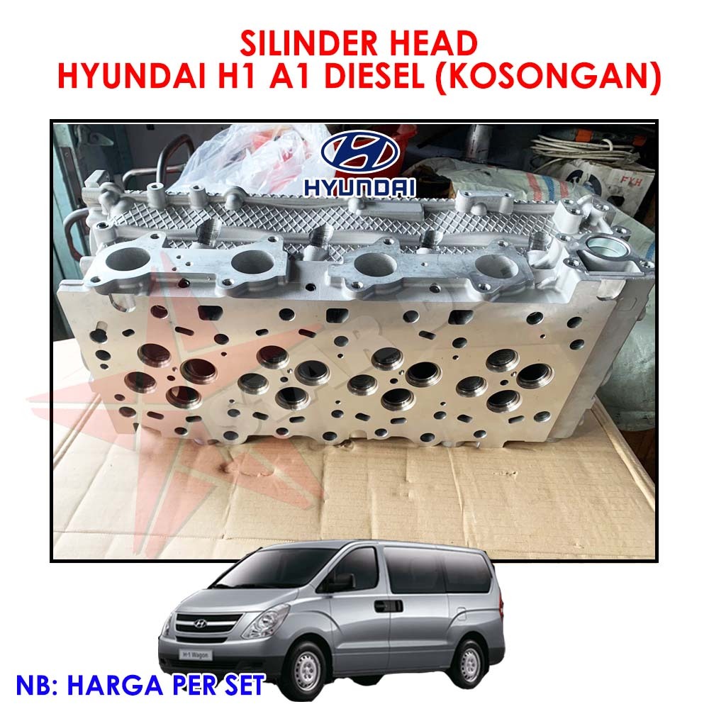 HYUNDAI H1 DEKSEL KOSONGAN HYUNDAI H1 DIESEL CYLINDER HEAD STAREX DIESEL A1