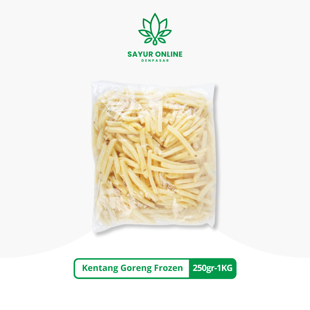 

Kentang Goreng Frozen 250gr-1KG - Sayur Online Denpasar