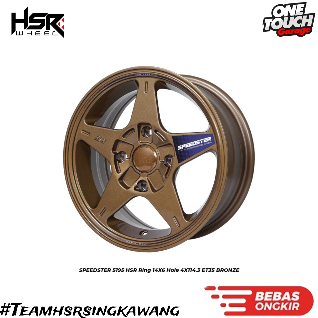 Velg mobil avanza, xenia, grand livina, kijang hsr speedster ring 14