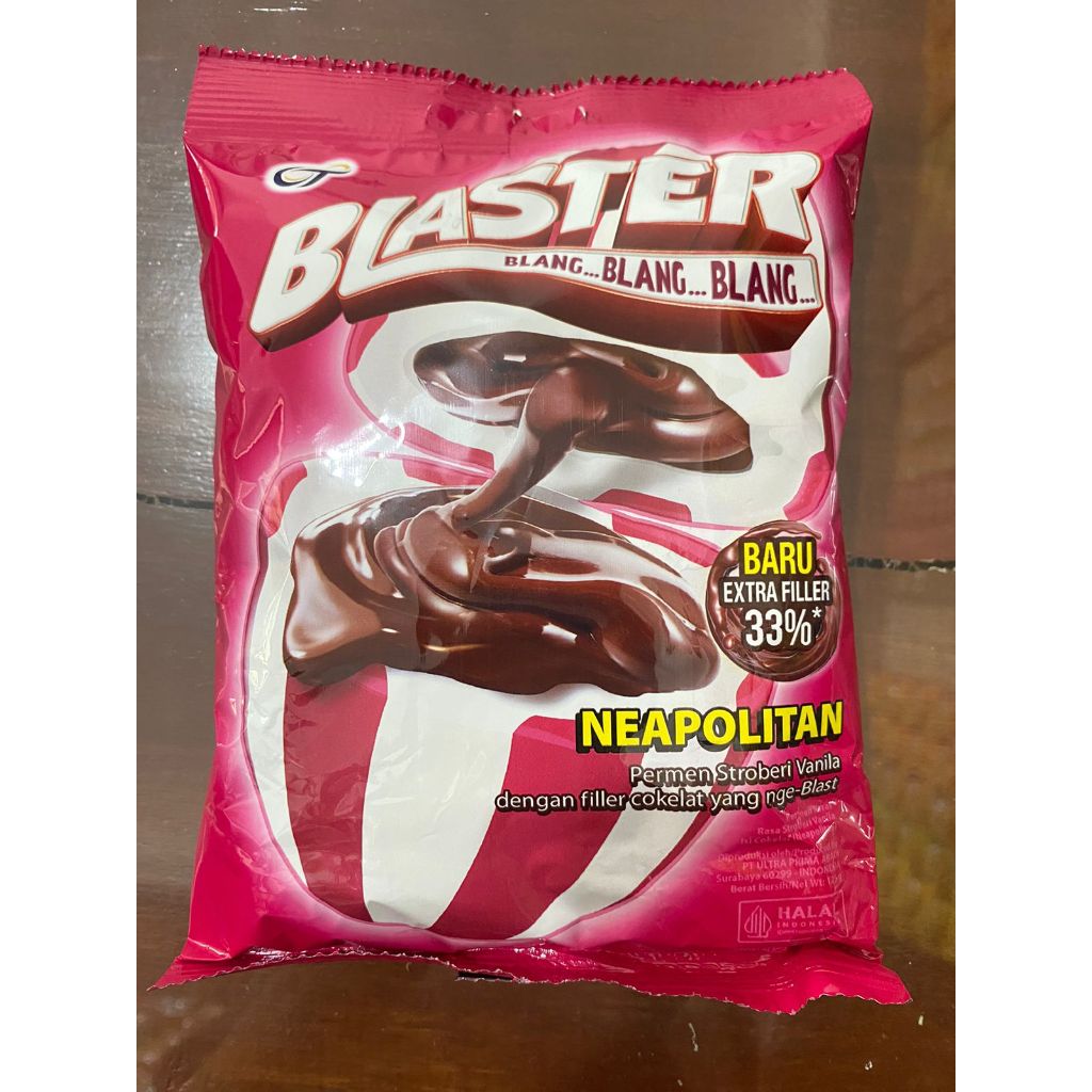 

Permen Blaster Neapolitan Baru Extra Filler