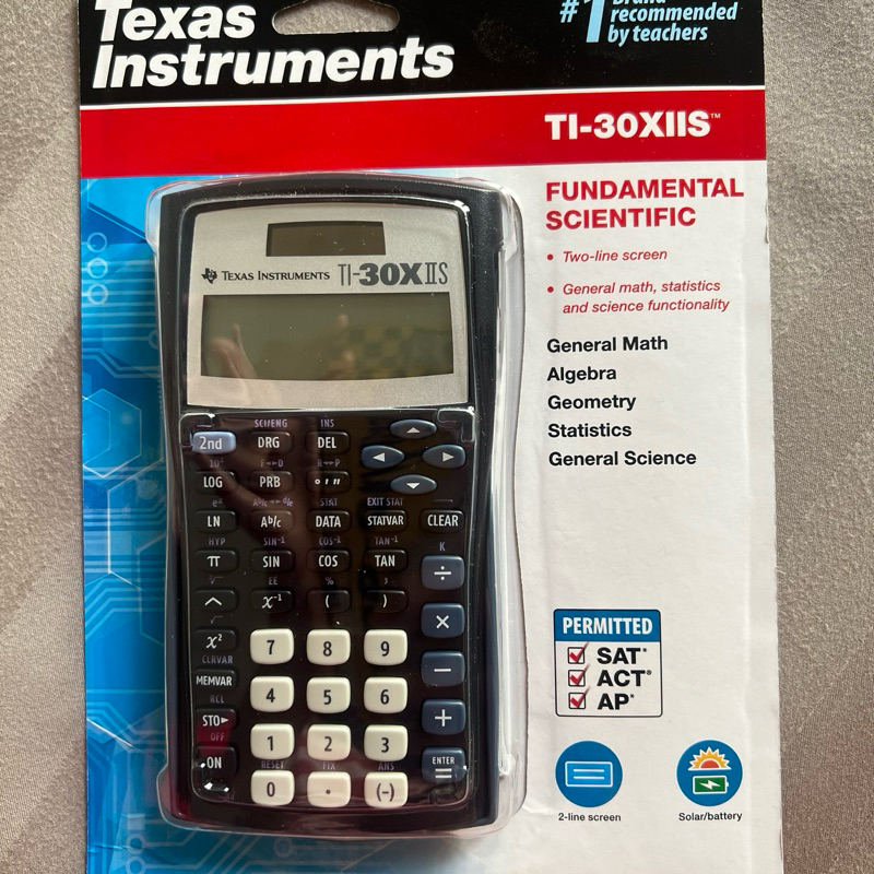 

Texas TI-30XIIS TI-30X IIS Scientific Calculator