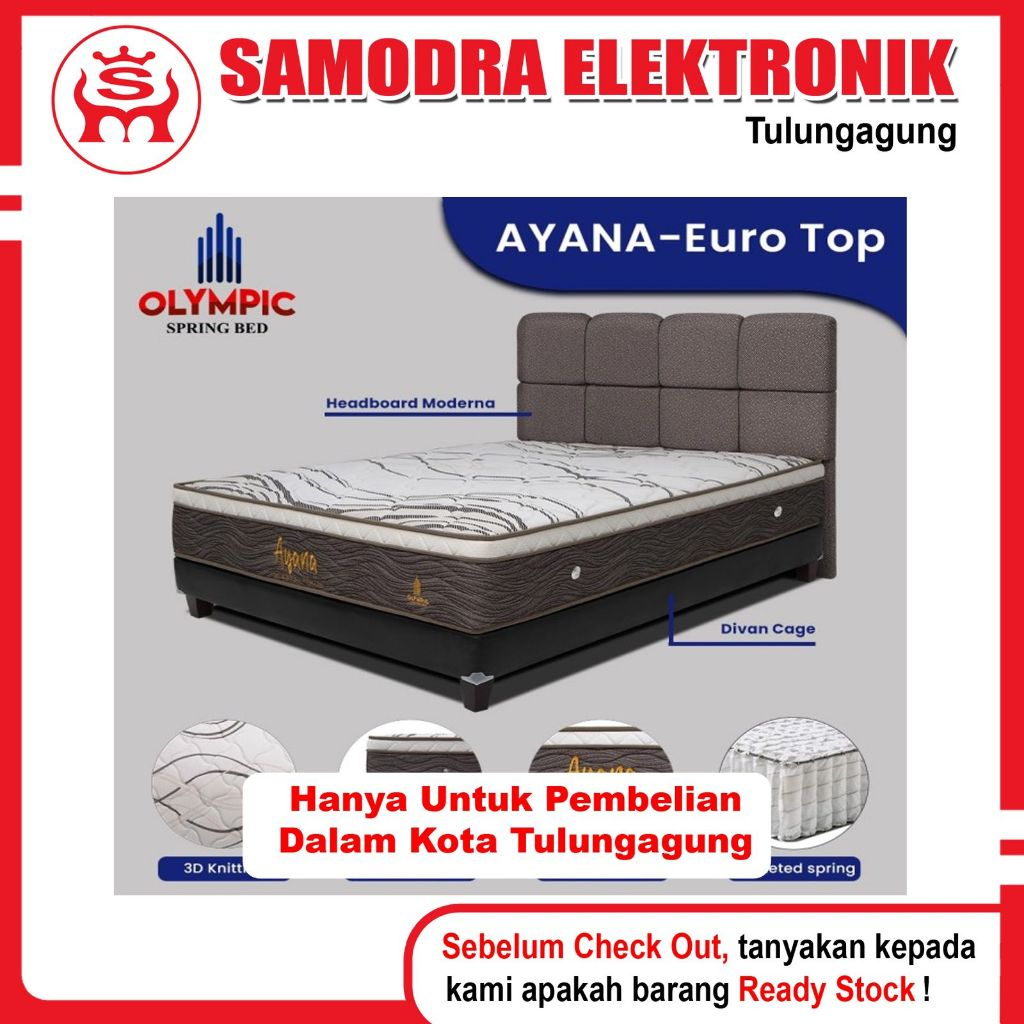 Springbed OLYMPIC Ayana Ukuran 160x200, 180x200