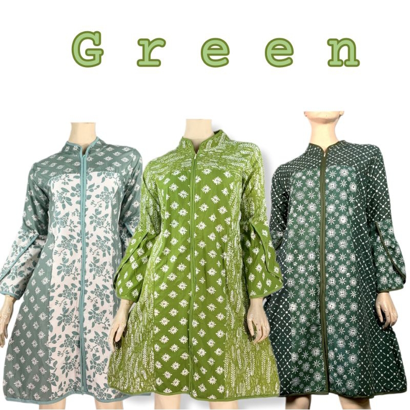 Elzaeda Tunic Batik Wanita Modern Cerah Busui Jumbo  Ready LD 110, 120,130, 140, 150cm