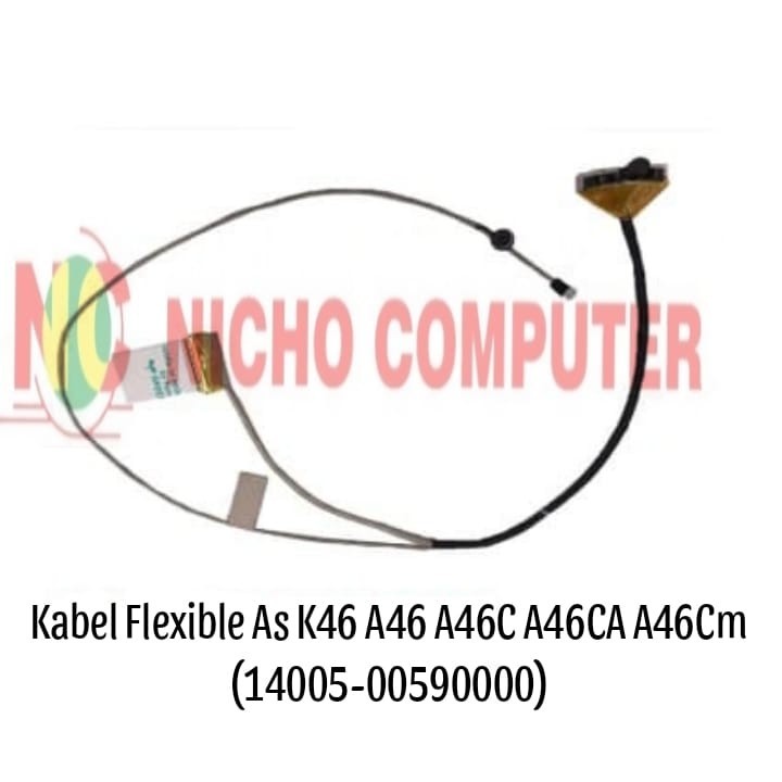 Kabel Flexible fleksibel LCD Asus K46, A46C, S46C, K46C, S46E, S46C