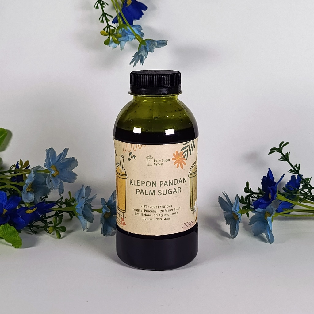 

Sirup Gula Aren Rasa Klepon pandan, red velvet dan mocca