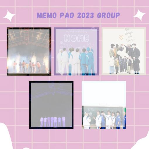 

bangtan / bts memo pad