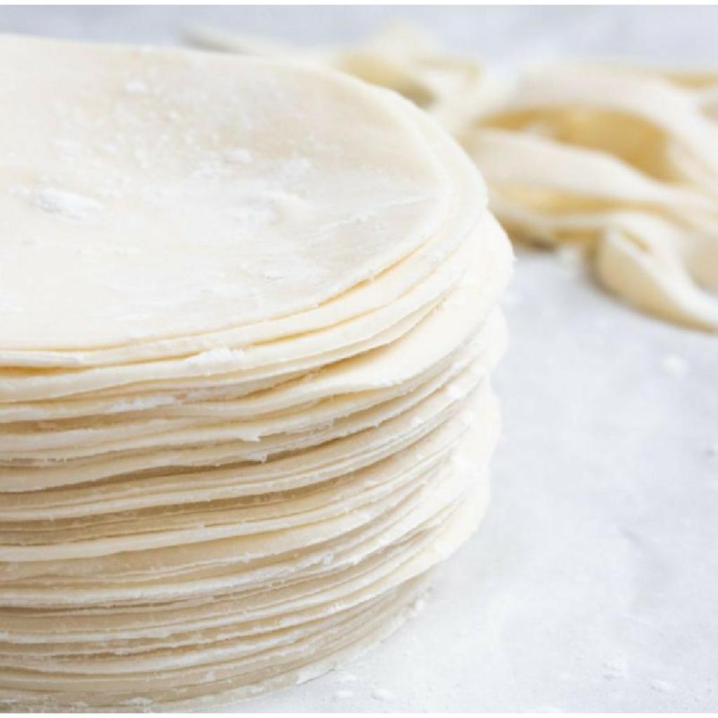 

Kulit Dimsum/Pangsit/Gyoza Bulat 10 cm Isi 50 Lembar
