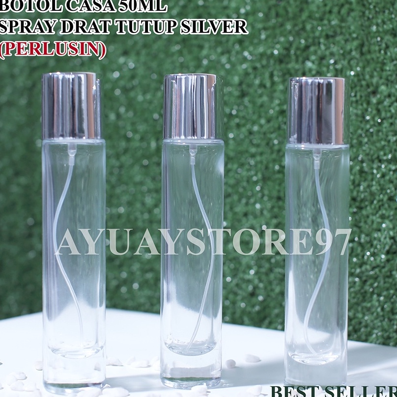 ART V85J BOTOL PARFUM CASA DRAT SILVER 5ML PERLUSIN