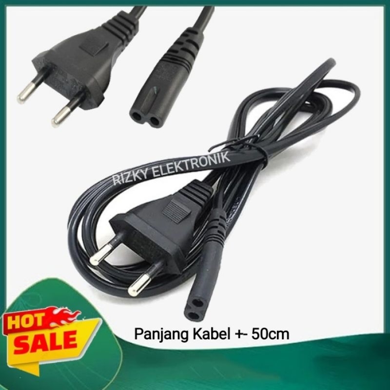 Kabel Power Angka 8 Alat Listrik Elektronik Serbaguna Multifungsi