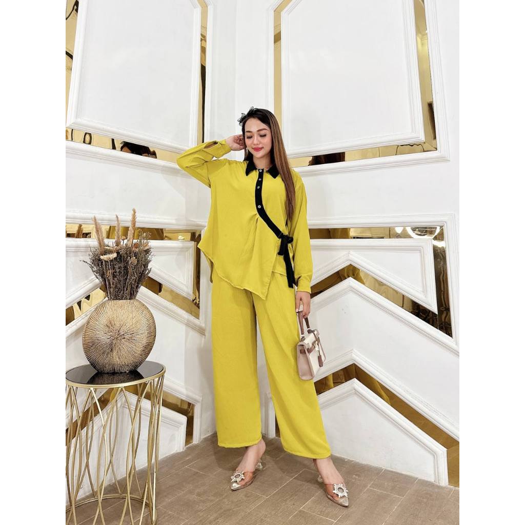 Oneset Wanita Remaja Dan Dewasa Cringkel Tiga Roda