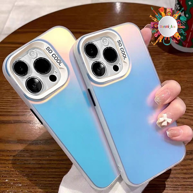 CASE IMD GLOSSY RAINBOW GRADASI CASING UNTUK VIVO Y03 DA