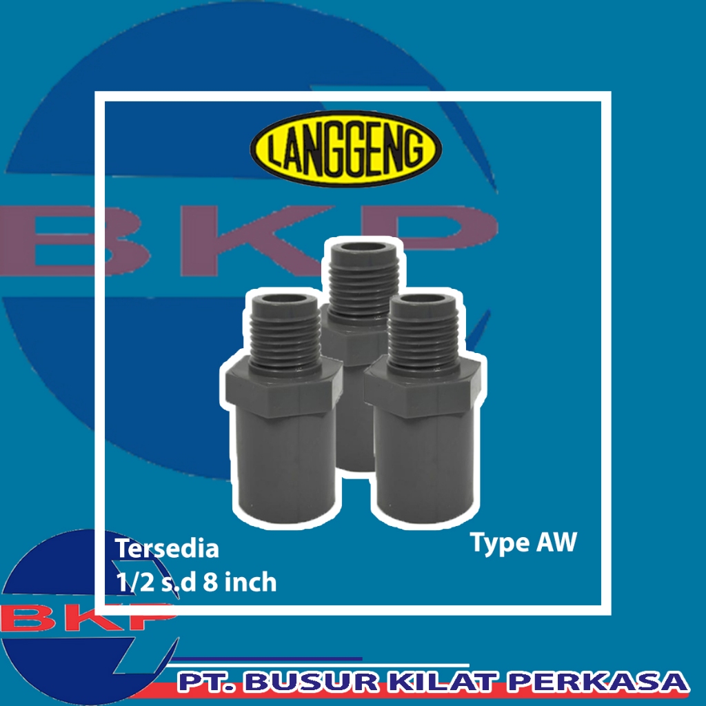 Valve Socket / SDL 4 inch merk Langgeng Pvc type AW