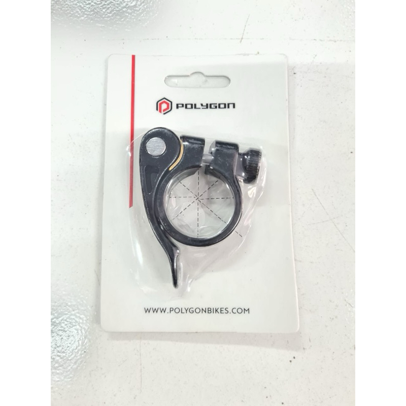 Seat Clamp / SeatClamp / Klem Tiang Sadel Sepeda dengan QR / QUICK RELEASE 28.6 mm POLYGON