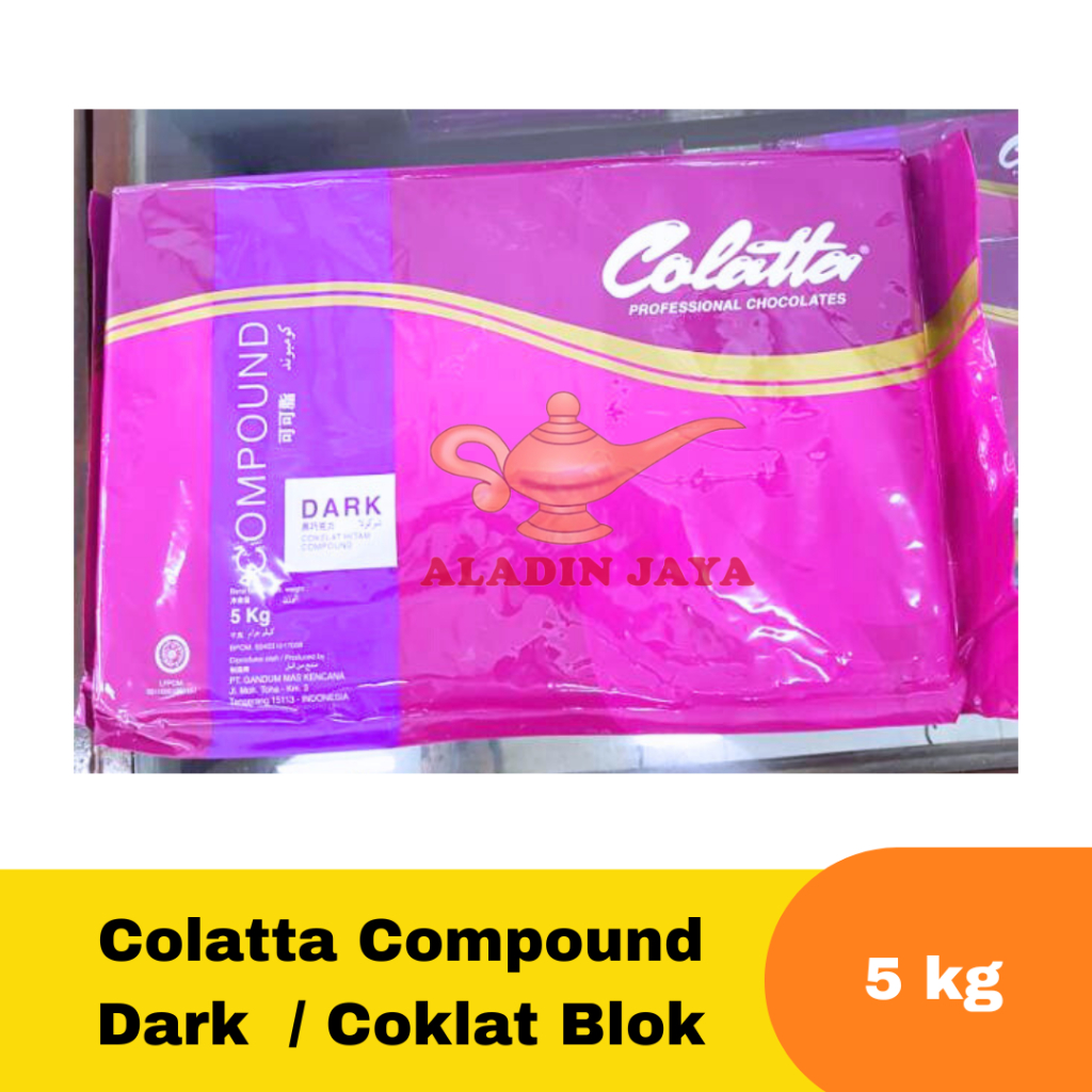 

Colatta Compound Dark 5 kg / Coklat Blok