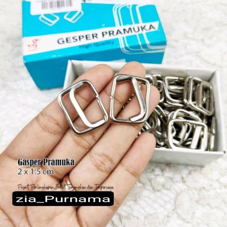 ART P27L Gesper Ring Seragam Pramuka  Putih ring gesper grosir