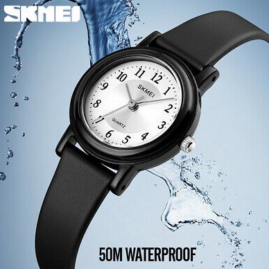 ART D98G Jam Tangan Wanita SKMEI 1659 Analog Casual Water Resistant 3 Meter Original SKMEI