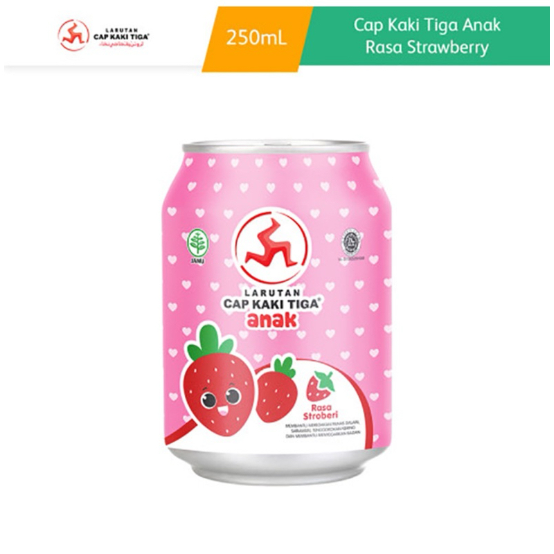 

Cap Kaki Tiga Anak Larutan Penyegar Kaleng 250 ml