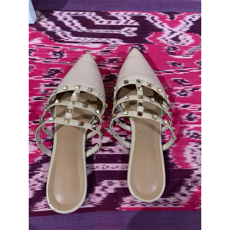 URBAN & CO MULES DELMORA PINK