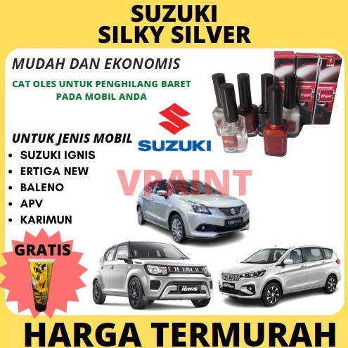 KODE Y53G CAT MOBIL SUZUKI SILKY SILVER METALIK IGNISERTIGABALENOAPV DLL CAT OLES PENGHILANG BARETTE