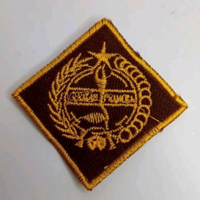 Bed Pramuka Tunas Kelapa / Bed Pelantikan Putra / Bed Tunas Saku