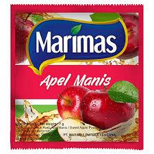 

MINUMAN MARIMAS APEL MANIS 1 RENCENG ISI 10 PROMO MURAH