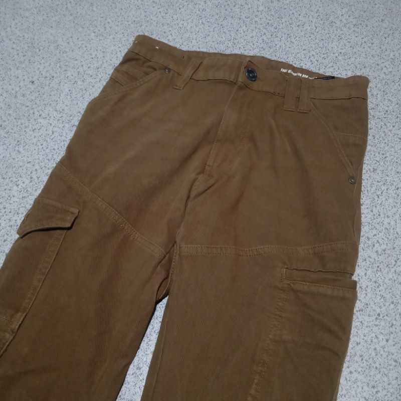 celana panjang motor pria fieldcore coklat tua