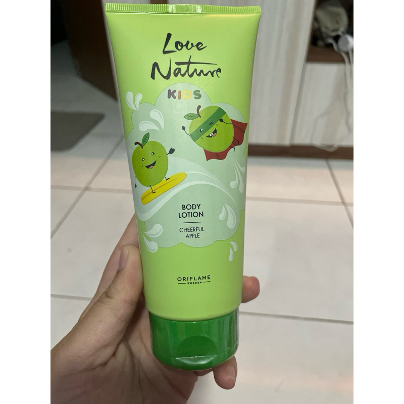 Love Nature Kids Body Lotion Cheerfull Apple