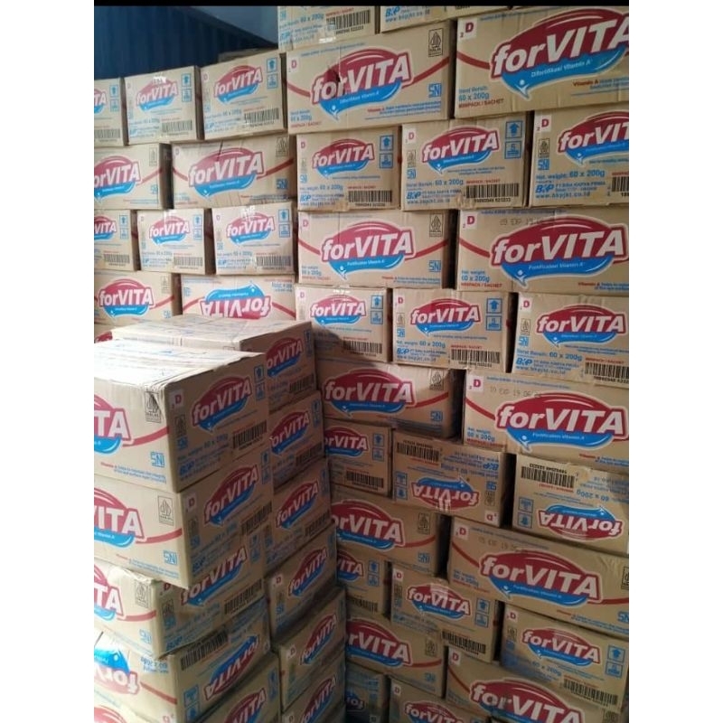 

Forvita margarin 1 karton isi 60 pcs