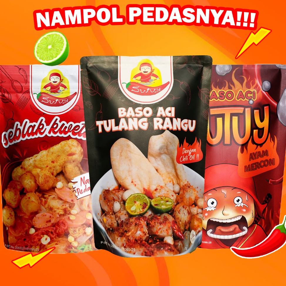 

Serbu sekarang BASO ACI TULANG RANGUBACITULBASO ACI AYAM SUWIR PEDASCUANKI INSTANSEBLAKBAKSO ACI MERCON