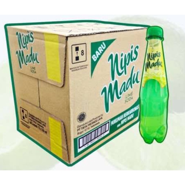 

COD NEWPRODUCT Nipis Madu Lime Soda 33 ML 1 Dus Isi 12 Botol