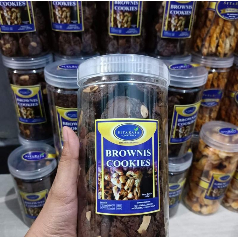 

KUE KERING BROWNIES COOKIES | BRONIS KUKIS | BROWNIES CRISPY | KUE BROWNIES