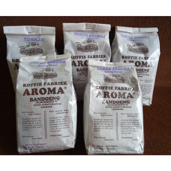 

Langsung pesan KOPI ARABICA ROBUSTA 25 gr AROMA BANDUNG Fresh Asli Bubuk Giling Halus Medium Kasar Biji Indonesia Coffee Tokomart Shop