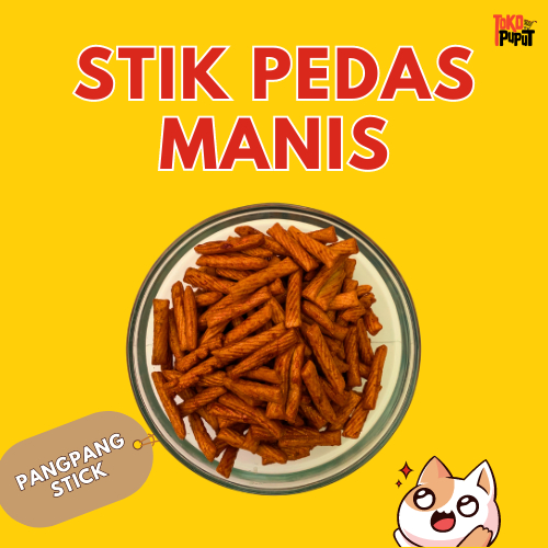 

STIK PANG PANG JAIPONG PEDAS MANIS 500gr / 250gr