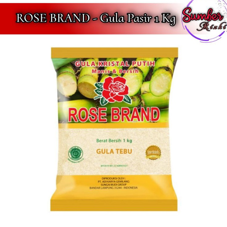 

Promo Sale Gula Pasir Rose Brand 1kg Gula Tebu