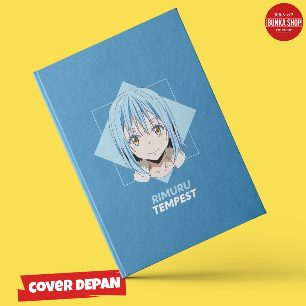 

Pocket Note Anime Slime Rimuru Tempest Hardcover A6 Buku Tulis Catatan Murah