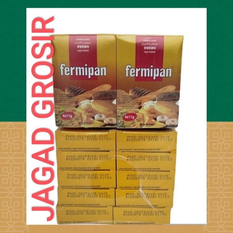 

Cepat laku Fermipan Ragi instan Kering 1pack 4sachet X 11gr Paling Murah JAGAD GROSIR