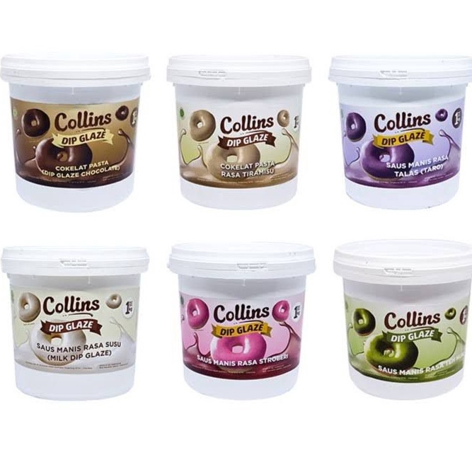 

Paling Laris Collins Dip Glaze REPACK 25gr All Varian