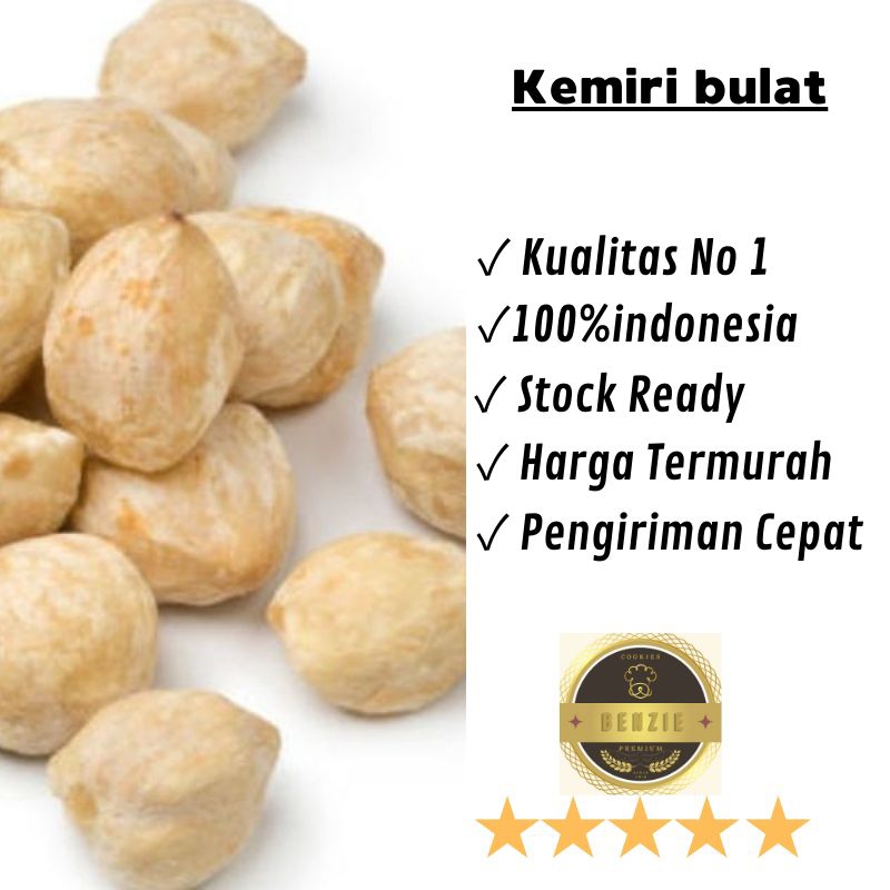 

kemiri 100gr / rempah rempah / bumbu dapur/ bumbu masak / biji kemiri