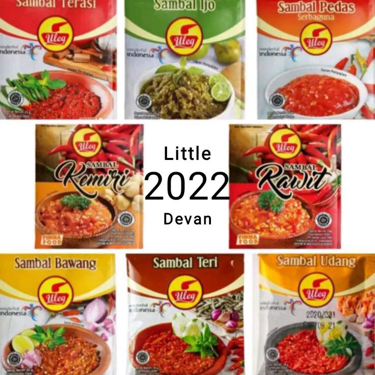 

Discount finna sambel uleg terasi teri udang bawang rawit kemiri ijo 1 sachet