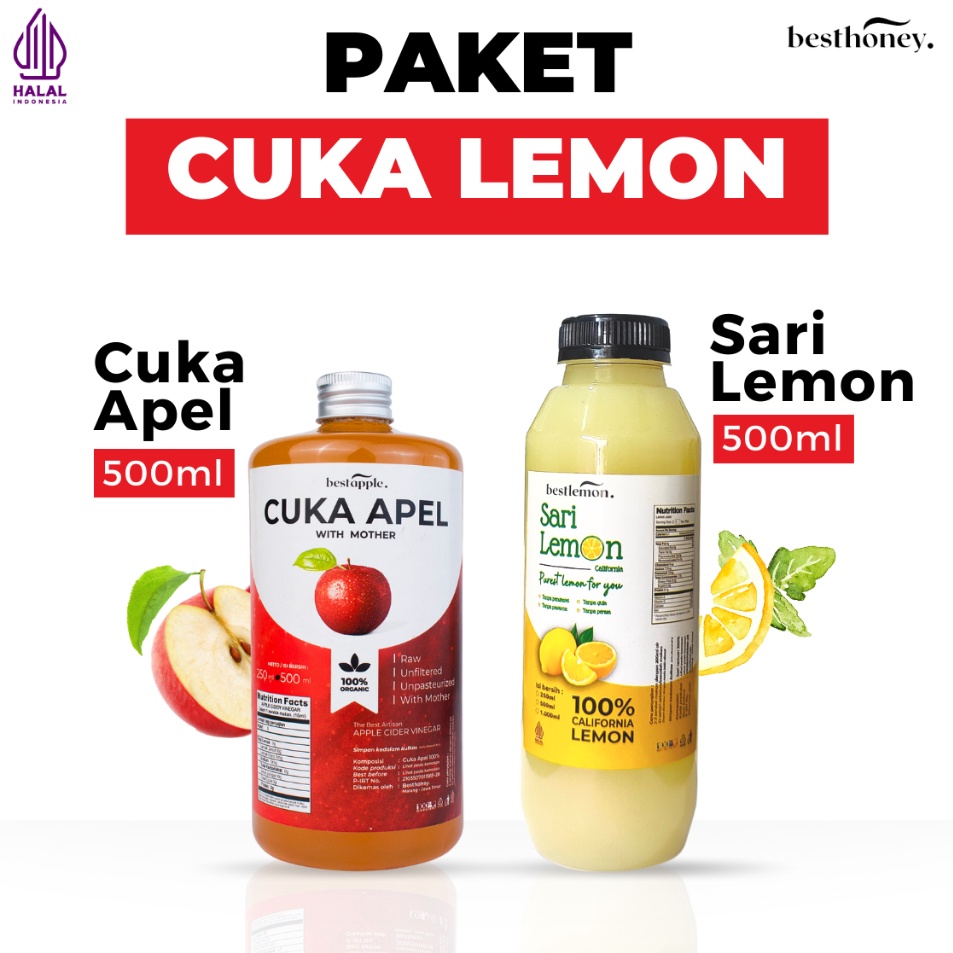 

Harga Khusus Paket Bundling Diet Sehat Paket Bundling Cuka Apel 5 ML dan Sari Lemon 5 ML Murni