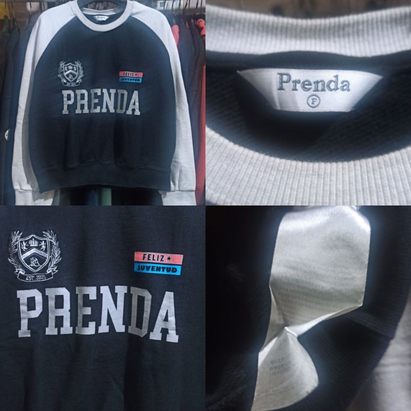 Prenda Juvented navy crewneck