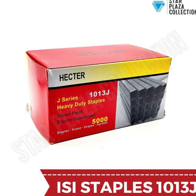 

Super Gembira Isi Staples Tembakan Angin Paku Tembak U Merek HECTER Refill Mata Air Nailer 113J Heavy Duty untuk Pengerjaan Jok Motor Jok Mobil Sofa Funiture Kayu