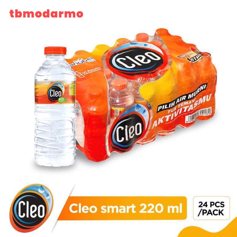 

Serba diskon Cleo 22ml botol isi 24 botol Air Murni Cleo Pure Water Cleo Smart 22ml