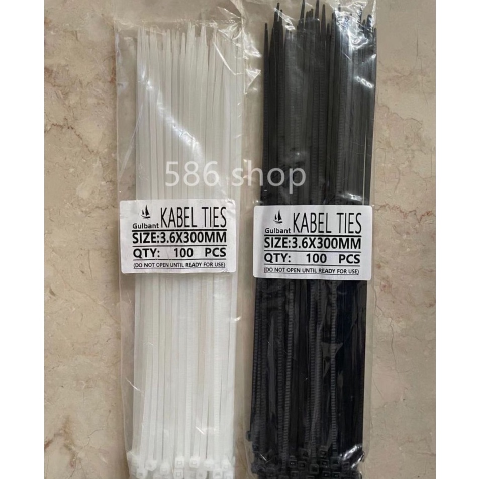 

Super Heboh Kabel Ties Cable Tie 36 x 3mm 3cm CV 3 Kualitas baik